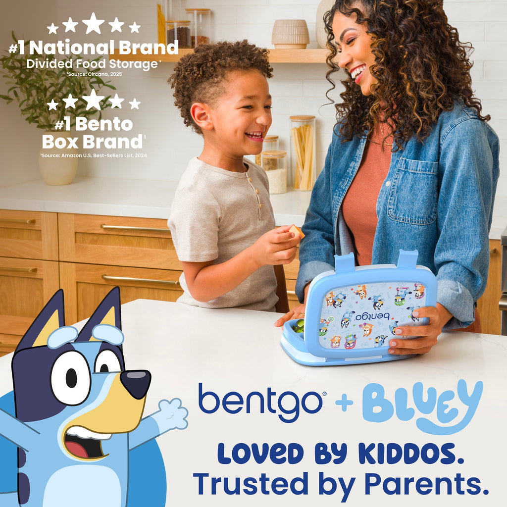 Bentgo + Bluey Kids Prints Lunch Box