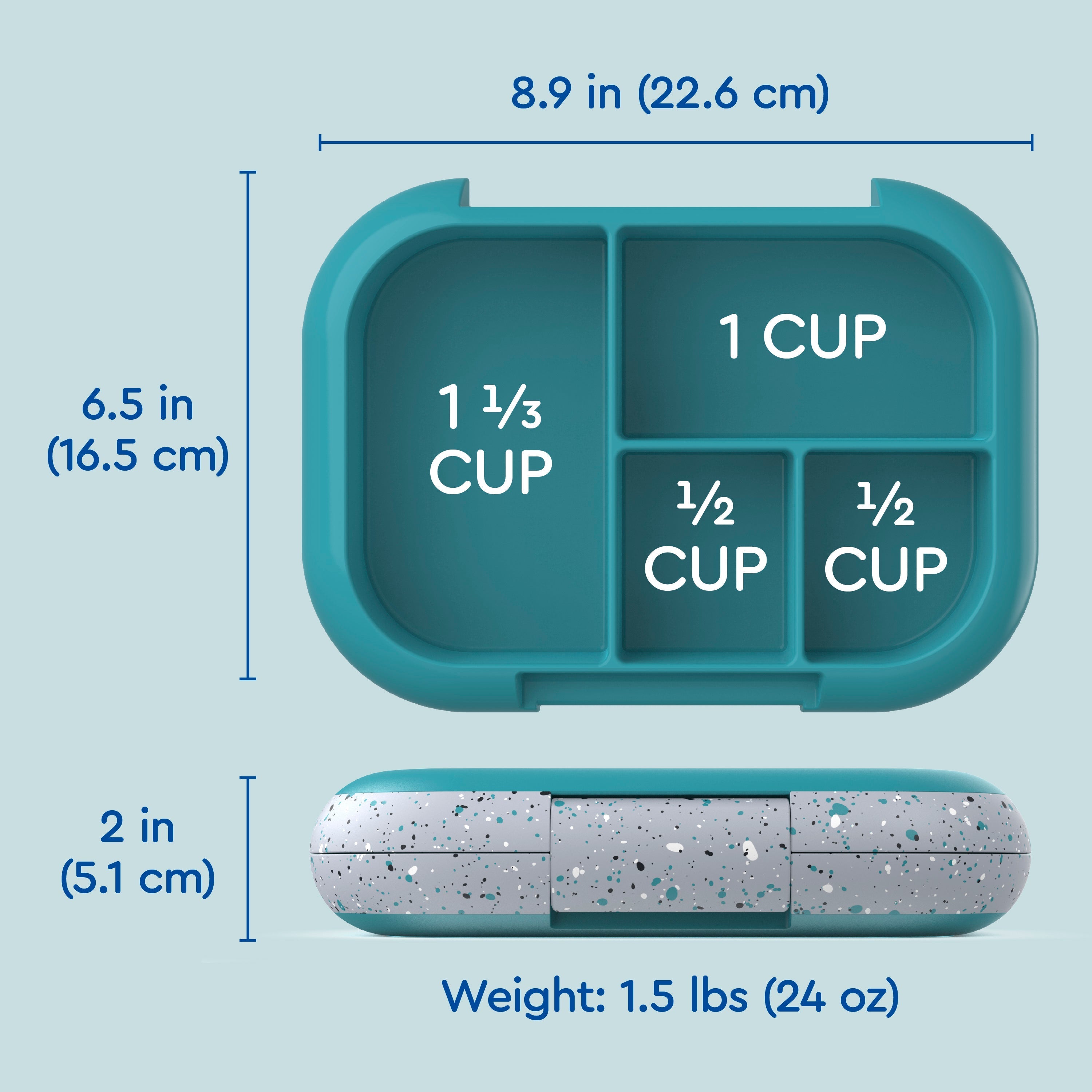 Bentgo Chill Kids Lunch Box & 2 Extra Trays with Lids