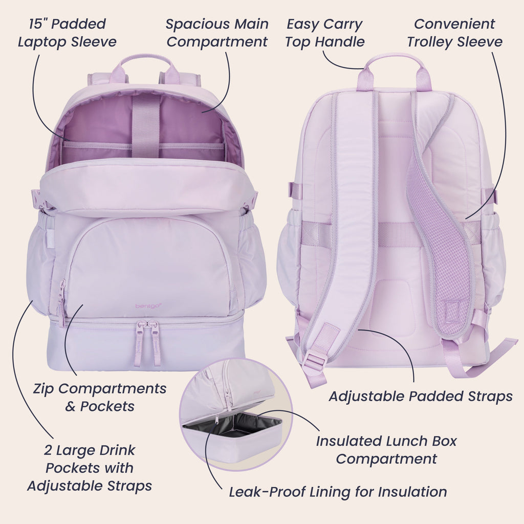 Bentgo 2-in-1 Backpack & Lunch Bag