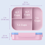 Bentgo Kids Snap & Go Lunch Box (2-Pack)